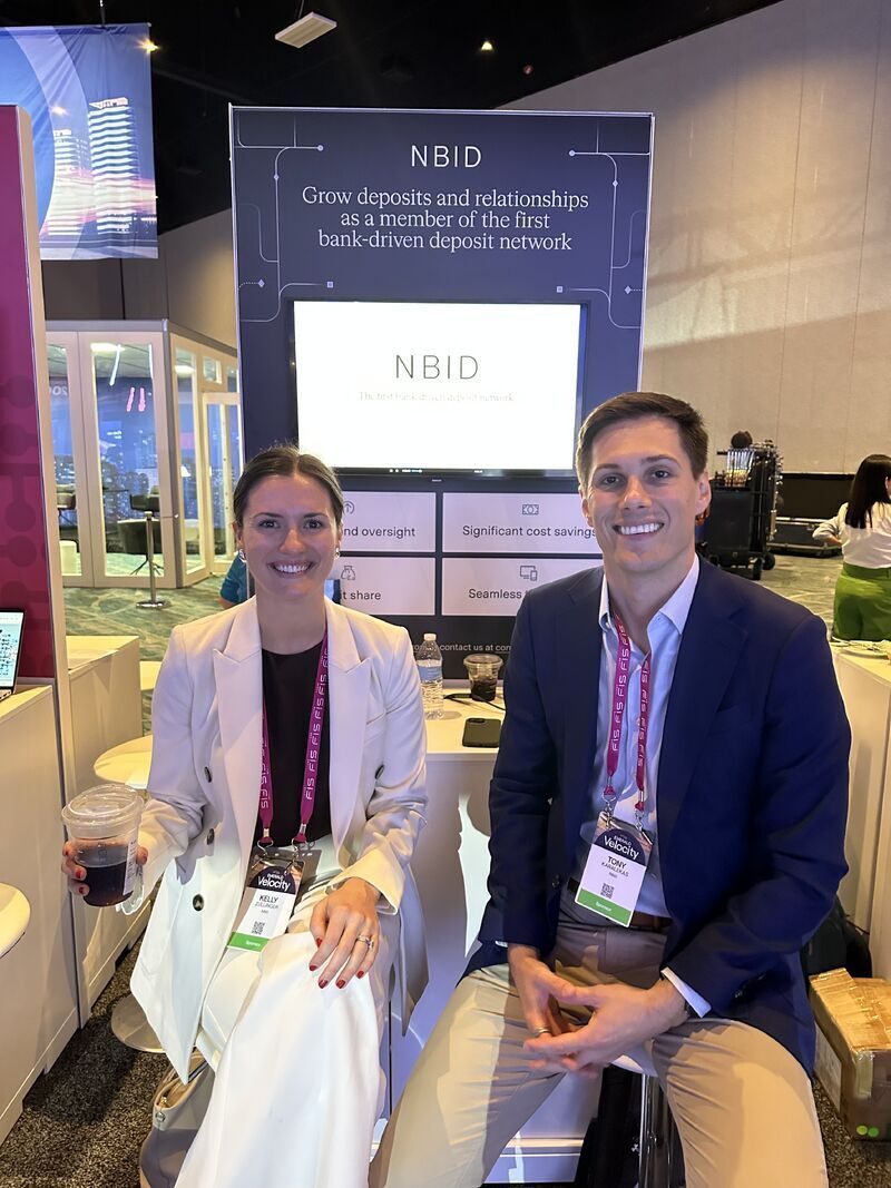 Representing the network at an industry conference