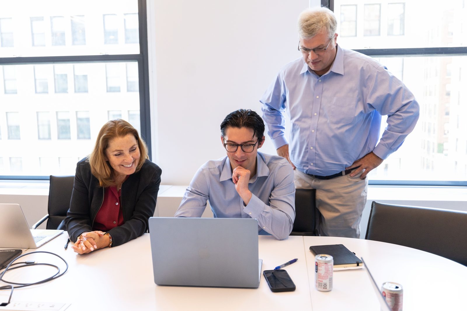 Working a problem around the table